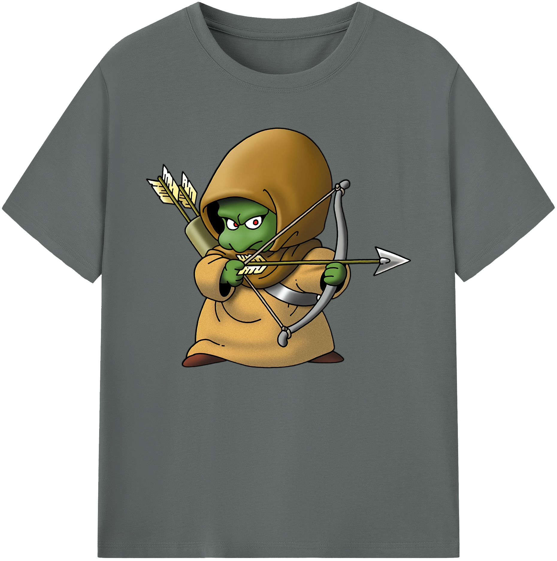 （画像用） ドラゴンクエスト Doragon Kuesuto Dragon Quest 綿100％ メンズ半袖Tシャツ｜肌触りやわらか＆通気性